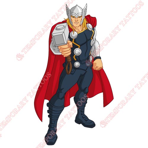 Thor Customize Temporary Tattoos Stickers NO.327